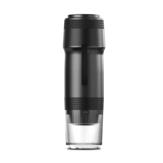Machine Automatique à Capsules d'Espresso, Portable USB, pour Petites et Grandes Capsules de Poudre de Café Support de Capsule Noir