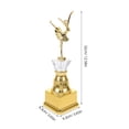 thumbnail image 2 of BESTYASH Troféu De Plástico Dorado Para Ceremonia De Bailes Y Competencias Con Estilo Refinado, 2 of 8