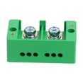 thumbnail image 2 of S SERENABLE Power Distribution Good Performance Household Distribution Box Universal Durable 2 in 6 Green, 2 of 8