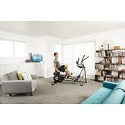 ProForm 2-in-1 Elliptical & Recumbent Bike Hybrid Trainer Home Exercise Machine