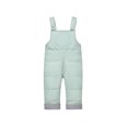 thumbnail image 4 of Kids Winter Snowsuit Coat Boys Girls Fashion Solid Color Down Jackets Keep Thickening Warm Outdoor Coat Jumpsuit Set, 4 of 5