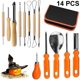 thumbnail image 1 of Halloween Pumpkin Carving Tools Kit, 13 Piece Professional Professional Pumpkin Cutting Supplies Tools Kit, 1 of 4