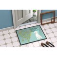 thumbnail image 4 of Welcome Friends White Boxer Door Mat, 4 of 4