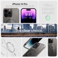 thumbnail image 2 of AmPm Ultra Hybrid Mag Case [Magsafe Compatible] Designed for iPhone 14 Pro Case (2022) - White, 2 of 8