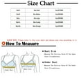 thumbnail image 2 of Lenpel Wireless Bras for Women Comfortable Push up Supportive Lift Full Coverage Plus Size Bralettes Padded Lace Bras, 2 of 2