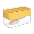 thumbnail image 1 of Ice Cube Maker Mold with Scoop, Large Capacity Food Grade Freezer Storage Box, 1 of 7