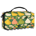 thumbnail image 2 of Herdesigns Cute Pear Carry Case Compatible with Nintendo Switch 2017 & Oled 2021, with 20 Game Card Slots, Fruit Portable Travel Carrying Case Pouch for Accessories & Games, 2 of 8