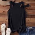thumbnail image 2 of Diufon Tank Tops for Women Summer Casual Sleeveless Scoop Neck Shirts Trendy Solid Color Basic Loose Tee Blouses, 2 of 6