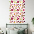 thumbnail image 4 of Kids Tapestry, Patchwork Inspired Design Colorful Patterned Flowers Hearts and Dots Retro Girlish, Wall Hanging for Bedroom Living Room Dorm Decor, 40W X 60L Inches, Multicolor, by Ambesonne, 4 of 5