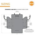 K&H Pet Products Quilted Pet Cargo Cover, Gray