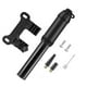 thumbnail image 5 of Bomba de mano Greeniant de aleación de aluminio accesorios de ciclismo Mini válvula Presta Schrader Negro 2piezas, 5 of 6