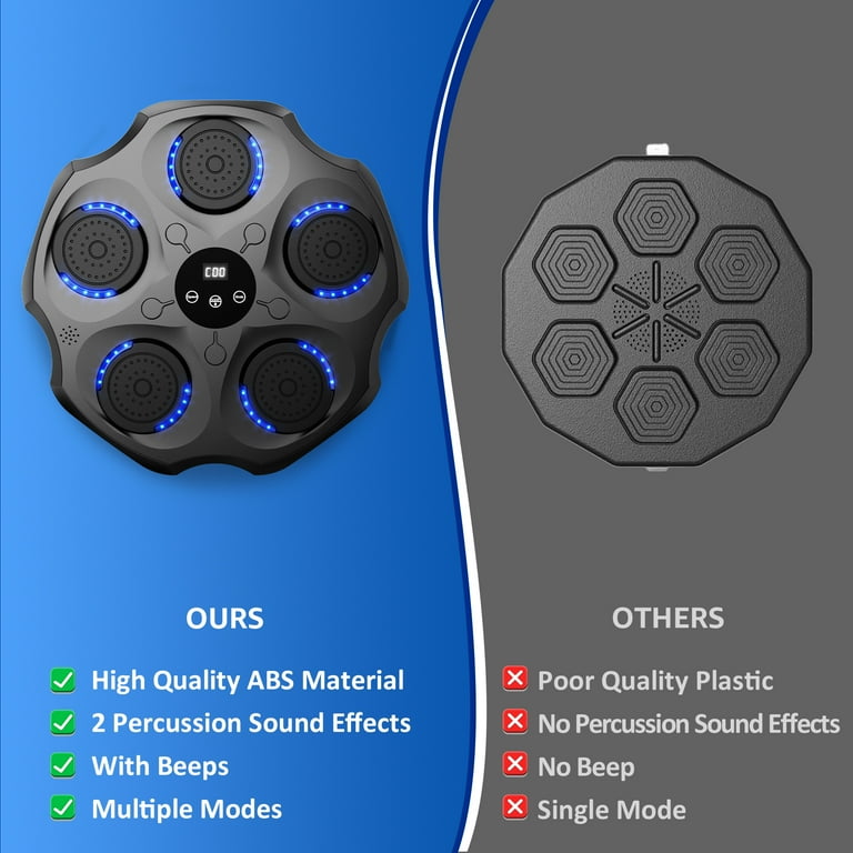 Hlthair Music Boxing Machine, Wall-Mounted Boxing Equipment with