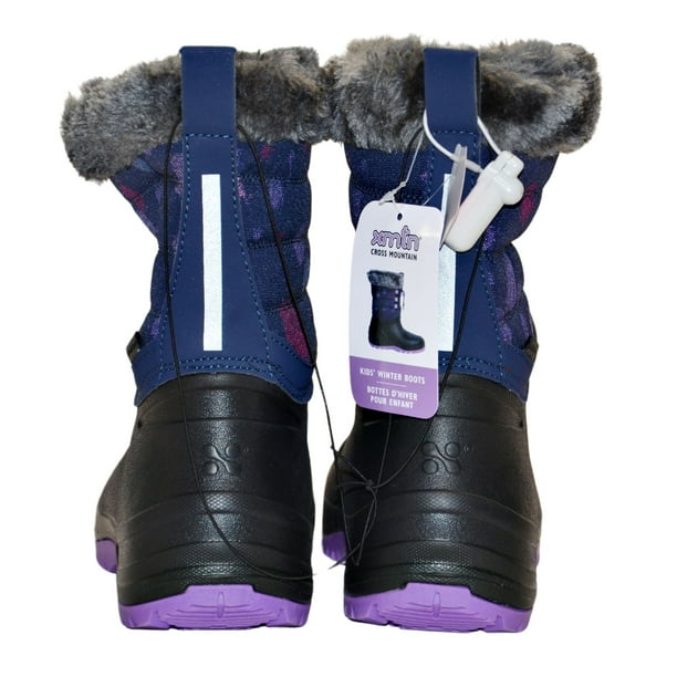 XMTN Girls Winter Boots Purple Size 3