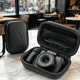 thumbnail image 3 of Compact Digital Camera Case, Shockproof EVA Hard Shell Protective Carrying Bag with Wrist Strap, Water Resistant Travel Storage Pouch for Point and Shoot Cameras, 3 of 5
