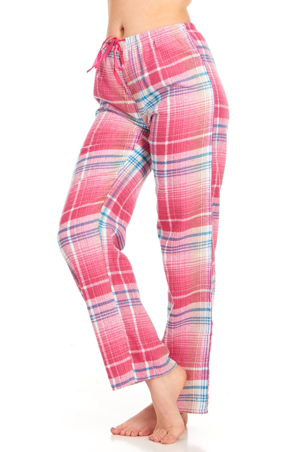Daresay - Womens Flannel Pajama Pants, Long Novelty Cotton Pj Bottoms - Walmart.com - Walmart.com