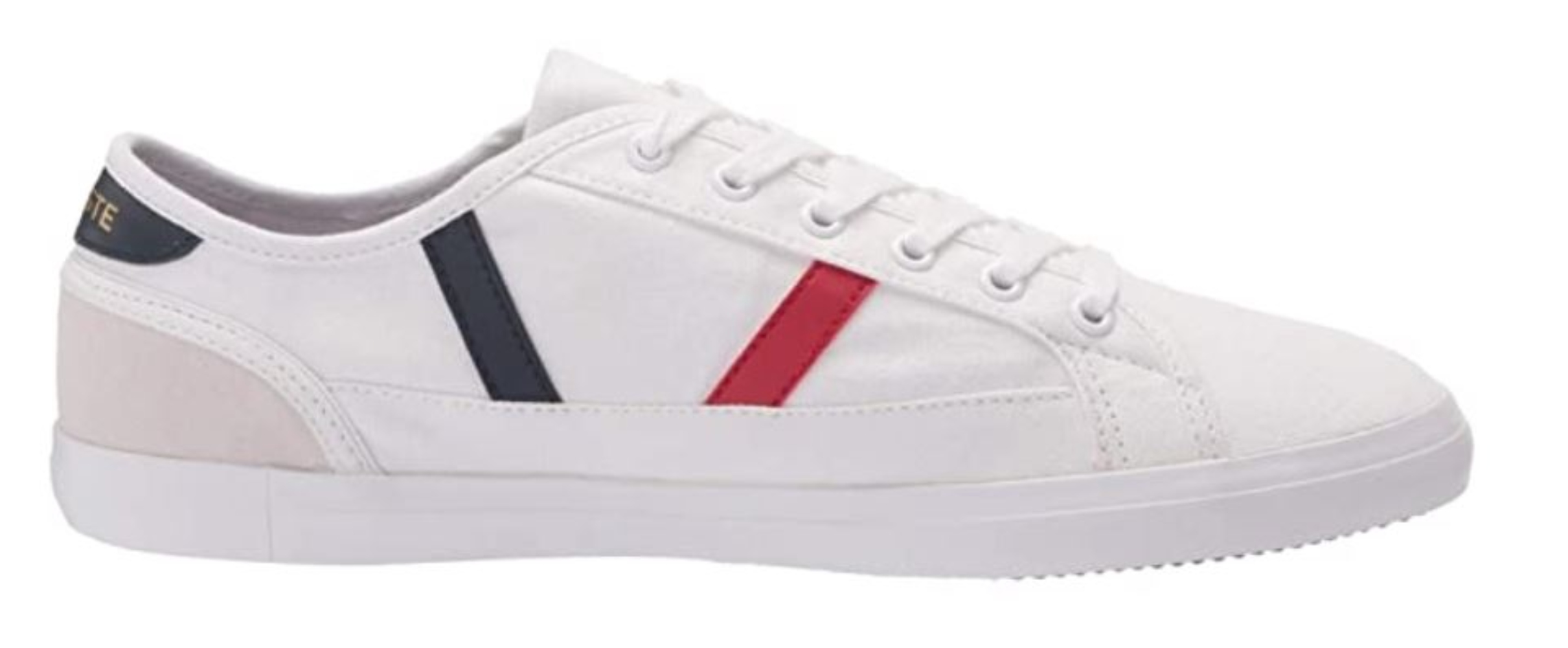 LACOSTE Sideline Tri2 Men | White/Navy/Red - Walmart.com