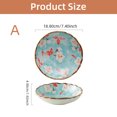 thumbnail image 1 of Ceramic Plates, Japanese Ddishes, Home Tableware, Creative Round Dishes, Dinner Plates, High-quality Deep Plates A style, 1 of 6