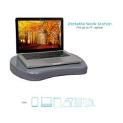 Sofia + Sam Silver Memory Foam Mini Lap Desk
