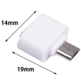 thumbnail image 2 of Adaptador de cable micro USB Convertidor USB 2.0 a USB OTG para teclados de mouse Android, 2 of 6