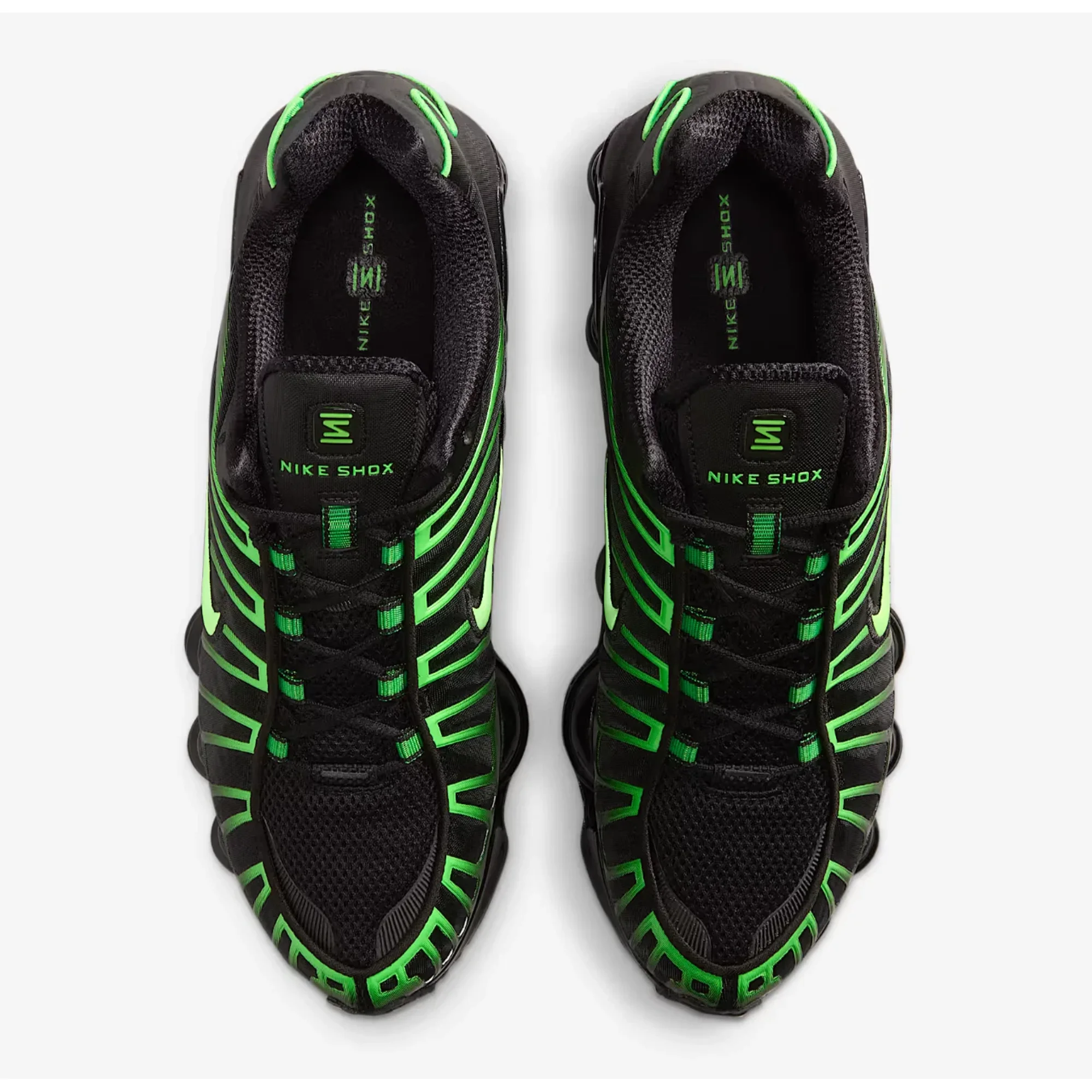 Nike Shox TL Shoes Black Green Strike Men's | Size 8 - 14 - Walmart.ca