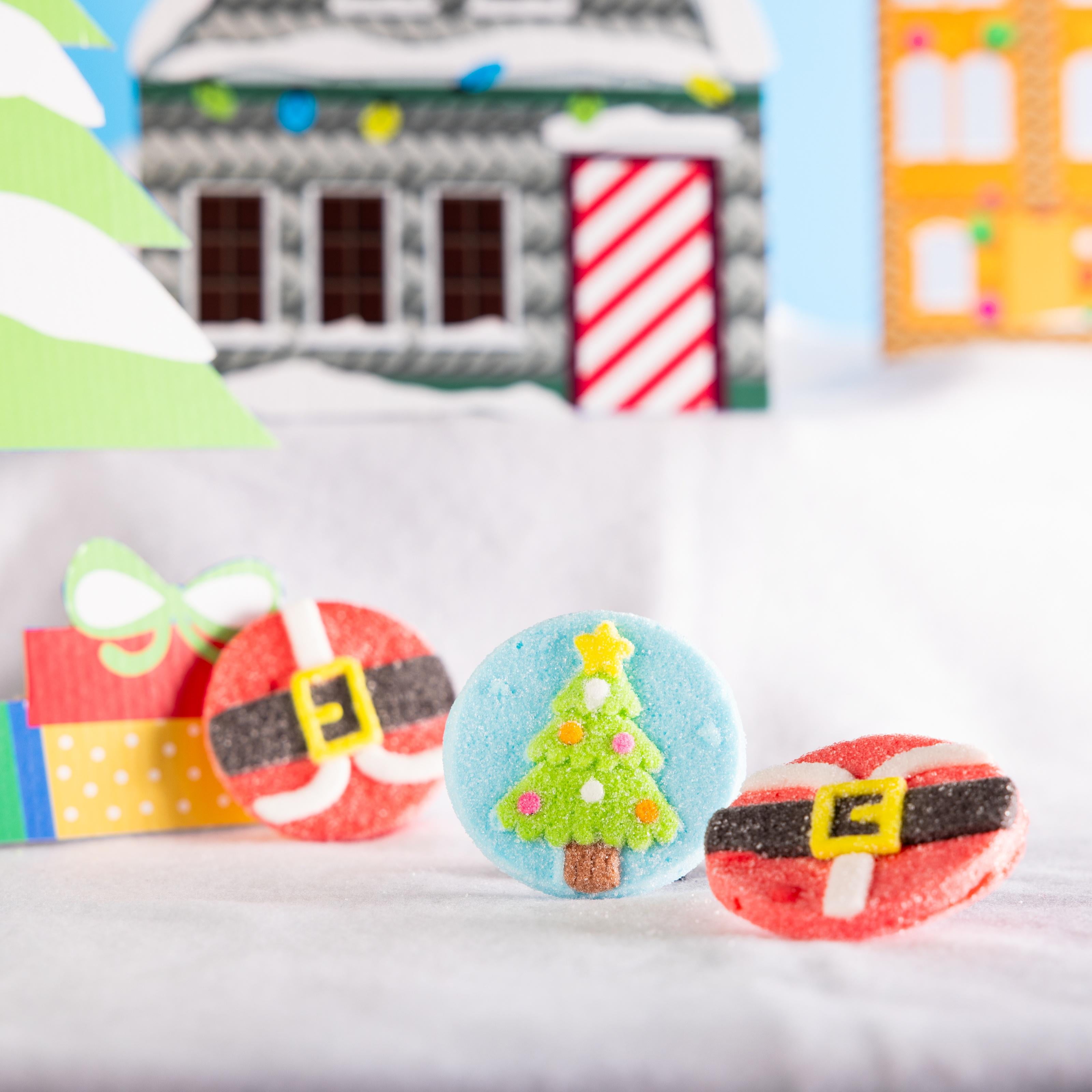 (3 pack) Galerie Christmas 3 Count Marshmallow Topper Gift Set, Dairy-Free, 1.59 oz