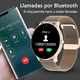 thumbnail image 2 of Reloj Inteligente Mujere Hombre Deportivo Llamada Bluetooth Xtellar Color De La Correa dorado, 2 of 4