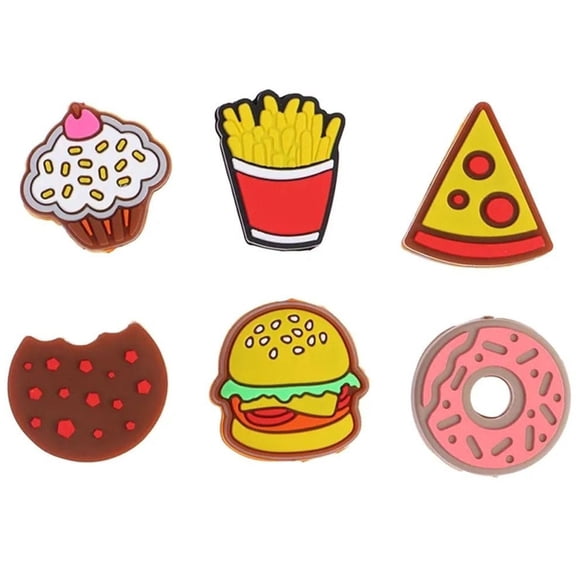 Zeiwohndc Sweet Dessert Tennis Racquet Vibration Dampeners Realistic Food Silicones