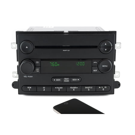 Restored 2006 Ford Explorer Mercury Mountaineer Radio w Bluetooth Upgrade 6L2T-18C869-AG (Refurbished)