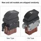 thumbnail image 3 of Interruptor de elevalunas eléctrico, interruptor de control maestro de elevalunas eléctrico compatible con Renault Master II 8200242600, 3 of 5
