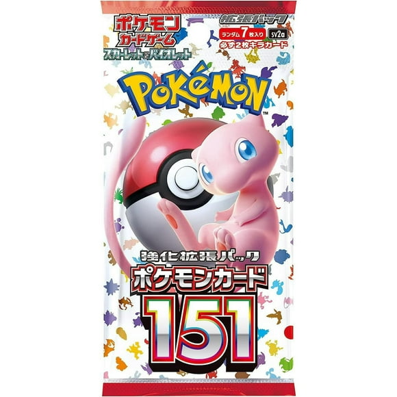 Pokemon TCG: Japanese 151 (sv2a) Booster Pack