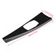 thumbnail image 5 of Fibra De Carbono ABS Interior Multimedia Panel Recibo Con Cinta Adhesiva, Compatible Para 3 Series F30 2013-2019, Se Ajusta A 3 Series Gran Turismo F34 2014-2019, 4 Series F33, 5 of 7