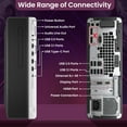 thumbnail image 3 of Restored HP G3 Gaming Desktop Computer PC SFF Intel Quad Core i7-6700 Processor, 16GB DDR4 Ram, 1TB SSD + 2TB HDD, NVIDIA GTX 1050ti, Bto Wi-Fi Windows 11 Pro (Refurbished), 3 of 8