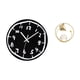 thumbnail image 5 of Reloj de pared,Reloj de pared silencioso y decorativo que no hace tictac,Estatua de bola de cristal,Estatuas de bolas de cristal para decoración del hogar,escritorio interior,Escultura de bola, 5 of 8