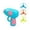 Blue-11x10.5cm, variant on Gytml Flying Disc Launcher Gun Toy Set, 1 Piece Gun With 3 Spinning Discs For Interactive Pet Play, Outdoor Family Fun Game(Yellow-11X10.5Cm)