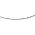 thumbnail image 1 of Leslie's Collier Omega Rond en Or Blanc 14K 2mm (Poids : 12.26 Grammes, Longueur : 16 Pouces), 1 of 2