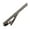 Gunmetal Gray, variant on Gun Metal Tone Classic Tie Clip Bar Clasp Large 2 1/2" Mens Adult Male