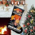 thumbnail image 1 of Mars Express Tema: Calcetines de Navidad, fino lino blanco para colgar en escaleras y chimenea, decoración navideña para el hogar, regalo de Navidad. 45cm × 32cm, 1 of 5