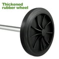 thumbnail image 4 of UEETEK 1Set Lightweight Black Plastic Trash Can Wheels for Smooth Maneuvering, 4 of 7