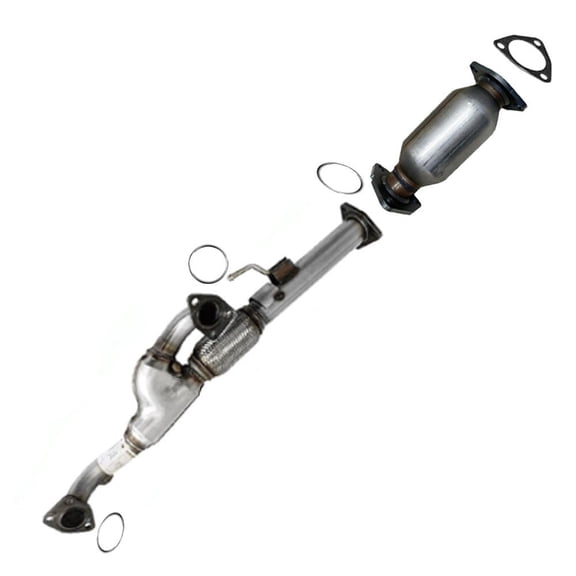 Northeastern Exhaust Stainless Steel Front Flex Pipe & Catalytic Converter Fits 2012–2015 Honda Pilot 3.5L – Direct Fit EPA-Approved