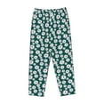 thumbnail image 6 of Uemuo Daisies Flowers Pattern Women's Wide Leg Palazzo Lounge Pants with Pockets Light Weight Loose Comfy Casual Pajama Pants-X-Large, 6 of 9