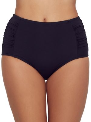 Anne Cole Signature Womens Live In Color High-Waist Bikini Bottom Style-20MB33601 Anne Cole Signature Womens Live In Color High-Waist Bikini Bottom Style-20MB33601
