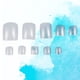 thumbnail image 2 of 100 piezas en caja, cubierta completa, uñas postizas falsas, uñas de los pies, diseño transparente artificial, arte de uñas para bricolaje, 2 of 6