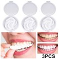 thumbnail image 1 of Dentaduras Postizas Con Cubierta para Dientes  2 Aparatos Ortopédicos Superiores E Inferiores (embalaje en Caja Redonda), 1 of 8