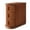 Brown, variant on Topcobe Wood End Table, Narrow Side Table Nightstand with 3-Drawer, Small Side Table, End Tables Living Room, White
