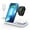 White, variant on Wireless Charger, 3 in 1 Wireless Charging Station, Fast Charging Dock for iPhone 17/16/15/14/13/12/11/Pro/xs/sr/x/Galaxy, 15W Wireless Charger Stand for Apple Watch Series 10/9/8/7/6/5/4/3/AirPods