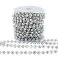 thumbnail image 2 of Guirnalda de perlas sintéticas YoungJewl de 8 mm y 10 m, plata para boda, 2 of 7