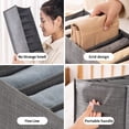 thumbnail image 5 of Caja de almacenamiento para pantalones vaqueros, armarios, organizador de ropa, cajones, ropa interior, calcetines, camisetas, organizadores de almacenamiento de guardarropa, 5 of 5