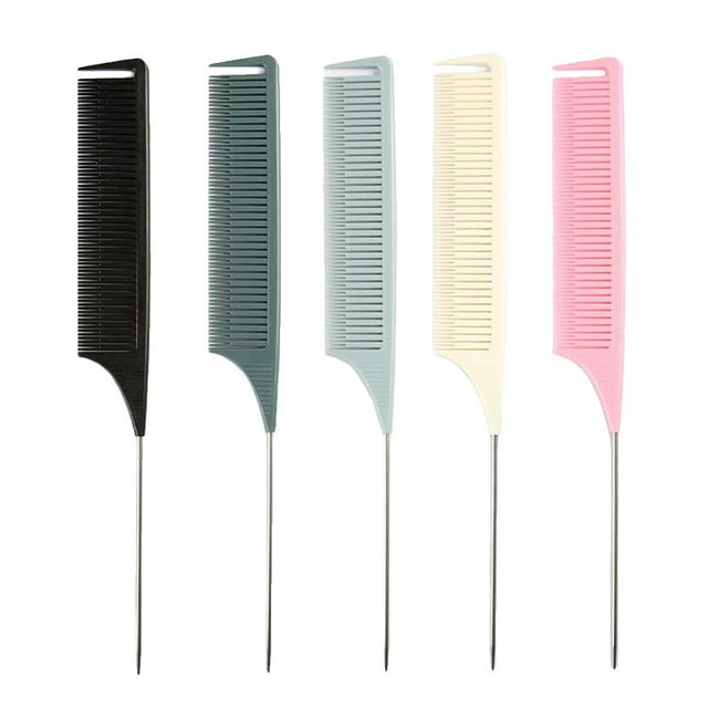 Tejido Profesional Que Del Cabello Frustrado Para El Peinado jinwen Peine para resaltar el cabello con dientes finos