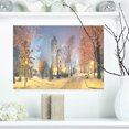 thumbnail image 1 of Jardin Mariinsky en Ton Jaune - Photographie de Paysage Impression sur Toile, 1 of 3