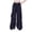 Black 02, variant on Teen Girls Cargo Pants Baggy Wide Leg Elastic Waisted Solid Color Streetwear Cargo Pants with Pockets,12 Years